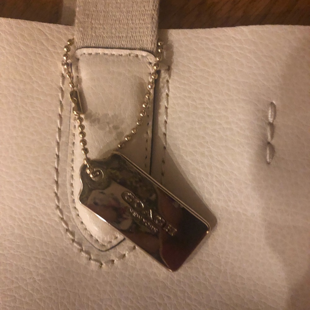 Authentic NWOT leather Coach purse